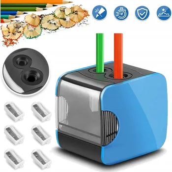 Ořezávátko ELEKTRICKÉ OŘEZÁVÁTKO NA TUŽKY DVOJITÉ MODRÉ