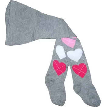 Dívčí oblečení Dívčí punčocháče W.D. - Srdíčka, vel. 110/116