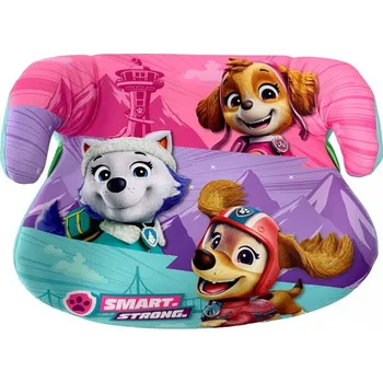 Podsedák do auta Podsedák autosedačka do auta s isofixem 22-36kg tlapková patrola Girls