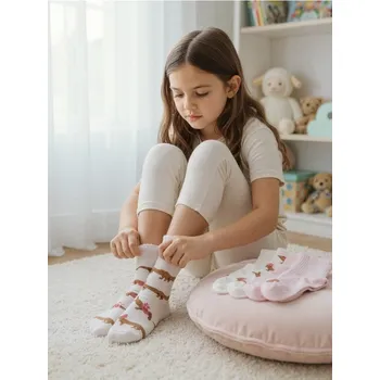 Dívčí oblečení Sinsay - Sada 5&nbsp;párů ponožek - vícebarevná - 253GS-MLC - 253GS-MLC-R34