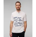 Pánská Bílá Polokošile Polo Ralph Lauren 710936360-100