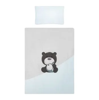 Povlečení 3-dílné ložní povlečení Belisima LILO & LU 100/135 tyrkysová