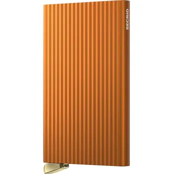 Peněženka Pouzdro na karty Secrid FLUTED CFl.Fluted oranžová 22X, vel. ONE SIZE