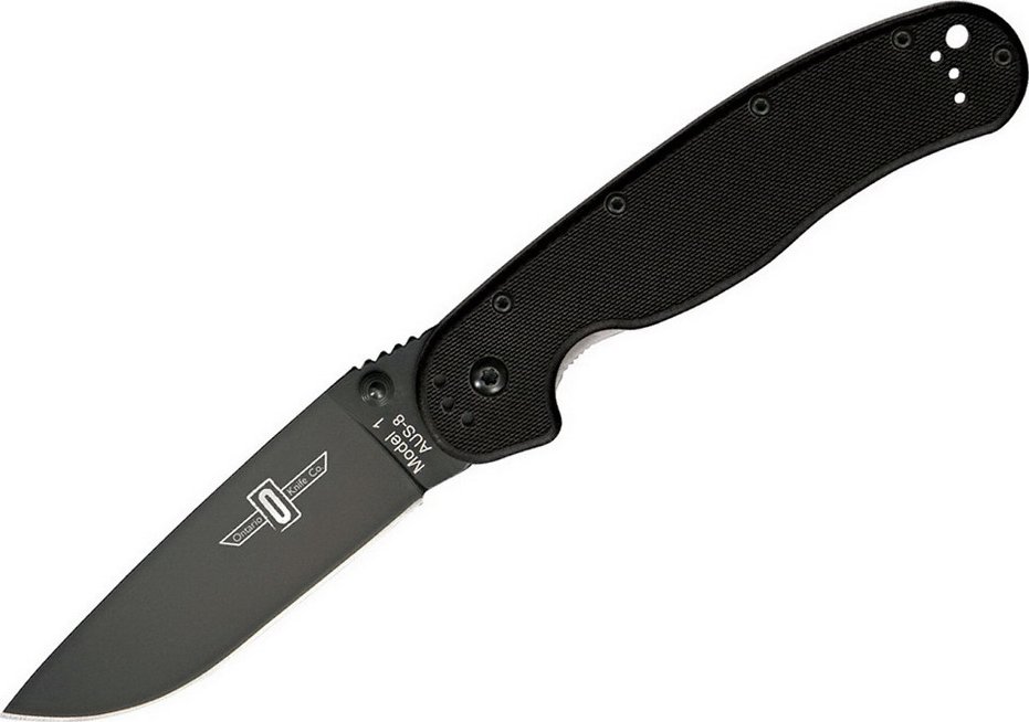 Recenze Ontario Knife Company Rat 1 8846 černý - Zbozi.cz