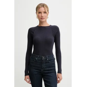 Pánský svetr Vlněný svetr MAX&Co. 2526366134200 námořnická modř 59X, vel. M