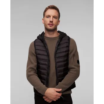 Pánská vesta Černá Pánská Prošívaná Vesta C.p. Company 17cmow074a006099a-999