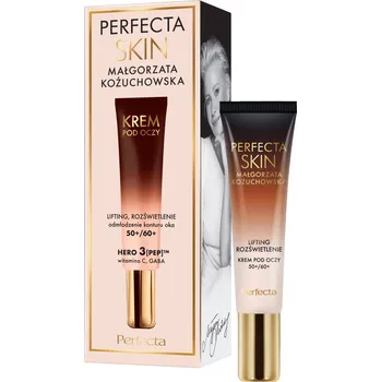 Pleťový krém Perfecta Skin liftingový a rozjasňující krém na oči a víčka 50+/60+, 15 ml