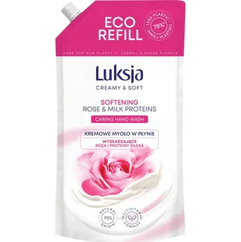 Dávkovač mýdla Luksja zásoba krémového tekutého mýdla, 900 ml