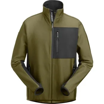 Pracovní oblečení Snickers Workwear | Mikina FlexiWork khaki - Zelená / XXL / 2XL / zelená
