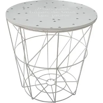 Konferenční stolek Stolek s úložným prostorem Mon Petit - šedý