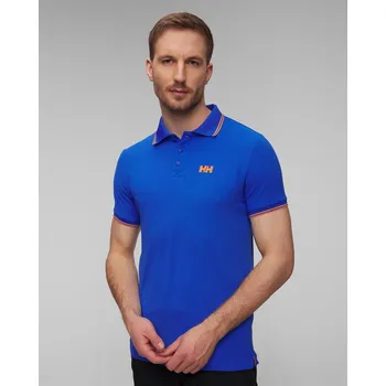 Pánské oblečení Modrá Pánská Polokošile Helly Hansen Kos Polo 34068-544