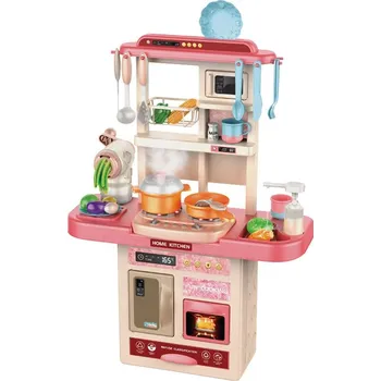 Dětská kuchyňka Dětská interaktivní kuchyňka 75T-8 „Domácí kuchyně“ s realistickými funkcemi a doplňky