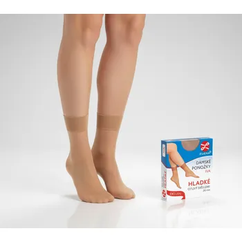 PONOŽKY HLADKÉ IVA 5 PÁRŮ Barva: Černá