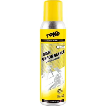 Lyžařský vosk Toko High Performance Liquid Paraffin 125ml žlutá