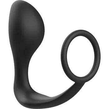 Vibrátor na prostatu Addicted Toys Anal Plug + Cock Ring