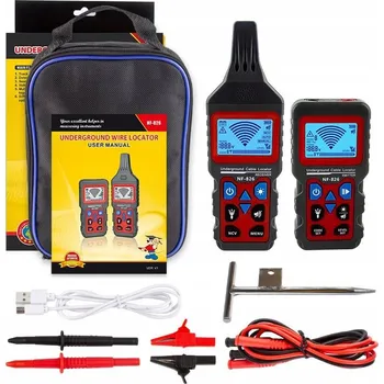 IP kamera Detektor kabelů, vodičů a potrubí Noyafa NF-826 Bezdrátový