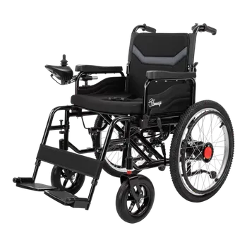 Invalidní vozík Elektrický invalidní vozík ELECTRIC-TIM I – skládací a komfortní model s výkonem 2×250 W