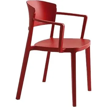 Jídelní židle Gaber | Plastová židle s područkami ABUELA