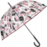 Perletti automatický deštník, bez obalu, dlouhý průhledný