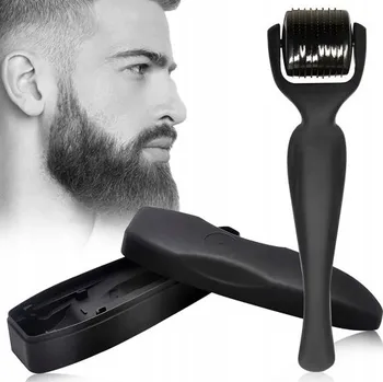 IP kamera Dermaroller Titanový Černý Matný 540 Jehliček na Vousy 0.25/0.3/0.5/1.0/2.5 mm