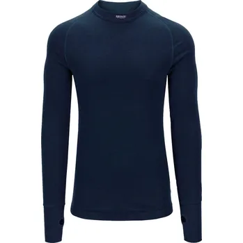 Pánské termoprádlo Pánské funkční triko Brynje of Norway Arctic Double Shirt w/inlay Velikost: XXL / Barva: tmavě modrá
