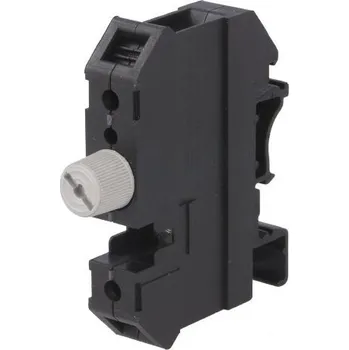 Elektrická zásuvka DEGSON ELECTRONICS Zásuvka válcové pojistky 5x20mm na přípojnici DIN 10A 800VAC