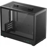 DEEPCOOL skříň CH160 Plus / micro-ATX / USB 3.0 / USB-C / prosklená bočnice / držadlo / černá