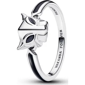 Prsten Prsten PANDORA Černý Panter 50 194223C01-50