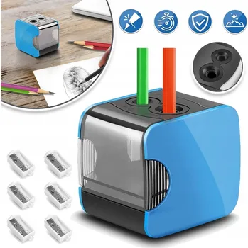 Ořezávátko ELEKTRICKÉ OŘEZÁVÁTKO NA TUŽKY DVOJITÉ MODRÉ