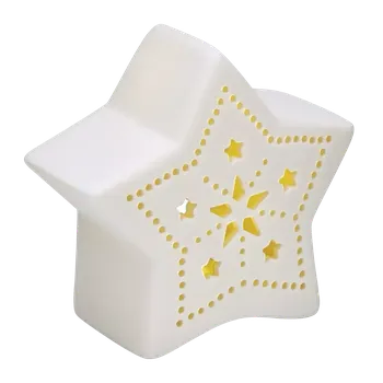 Vánoční dekorace IDEENWELT LED Deko hvězda 9 cm