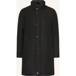 Herno Pánský Péřový Kabát S Odnímatelnou Krycí Légou, černá, 50