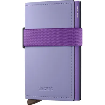 Peněženka Kožená peněženka Secrid MATTE fialová barva BMa.Matte 49X, vel. ONE SIZE