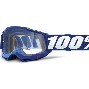 cyklistické brýle Brýle 100% ACCURI 2 Goggle - Blue - Clear Lens
