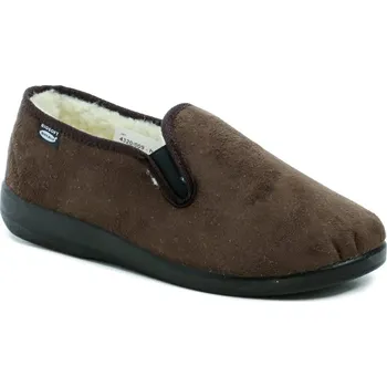 Pánské pantofle Rogallo 4320-009 hnědé pánské zimní papuče EUR 41