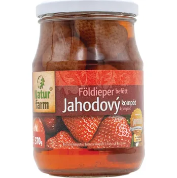 Ovoce Naturfarm Jahodový kompot 370g 370g