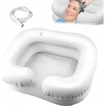 Nafukovací umyvadlo na vlasy pro nemocné, umyvadlo s šamponem