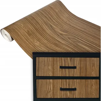 Okenní dekorace Nábytková fólie s dekorem dřeva Dub Casella Hnědý Fólie Samolepicí PVC 45x50cm