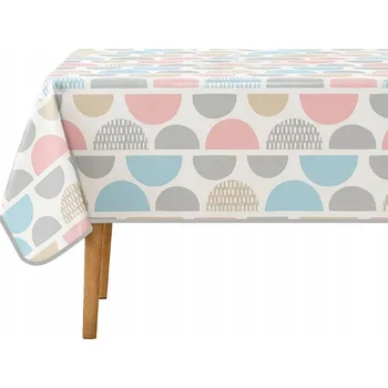 ubrus Barevný ubrus odolný proti skvrnám na stůl pro oslavy v zahradě i doma 150x220 cm