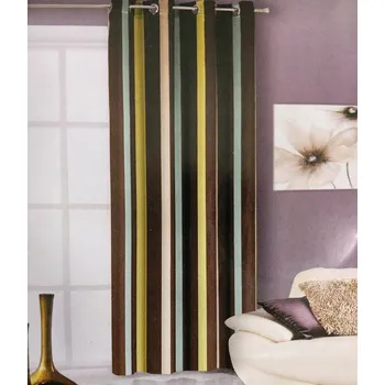 Obraz Závěs 140x250 EuroFirany Enda hnědá