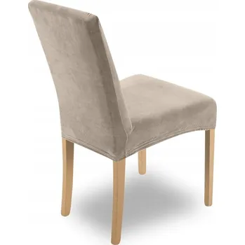 Potah na židli Potah na židli 35x55x30 Velvetový Béžový Voděodolný Eurofirany