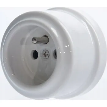 Elektrická zásuvka JLM Elektrická Zásuvka Bílá