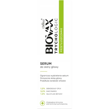 Vlasová regenerace L'biotica Biovax Trychologic Sérum na mastnou pokožku hlavy 50 ml