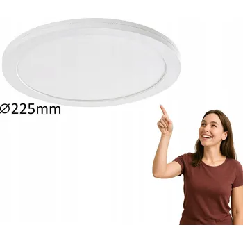 Kulatý Stropní Svítidlo Rabalux 22,5 x 22,5 cm bílá