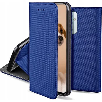 Pouzdro na mobilní telefon Flipové pouzdro WWW pro Samsung Galaxy A15 4G / 5G / LTE SMART MAGNET tmavě modré