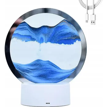 Lampička Tekutý Písek Malování Stolní Lampa 3D Pohyblivá