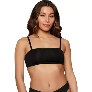 Souprava dámského spodního prádla Dámská braletka bandeau Linga Dore 1410-2 černá velikost M