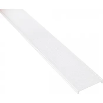 LED páska LIGHT IMPRESSIONS Deko-Light profil kryt, PLANO ES a BSH kryt ploché mikroprisma 2000 mm, hloubka 250 - LIGHT IMPRESSIONS IMPR 988091