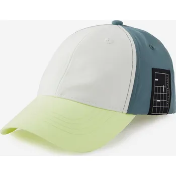 Kšiltovka DECATHLON Dětská kšiltovka W500 BÍLÁ|ZELENÁ|ŽLUTÁ