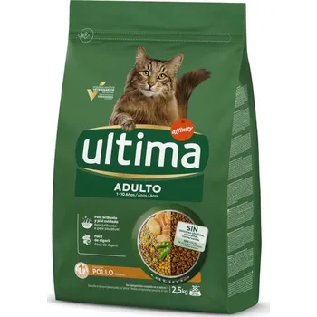 Krmivo pro kočku 2x2,5kg Ultima Cat Adult kuřecí granule pro kočky