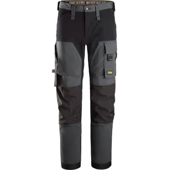 Pracovní oblečení Snickers Workwear | Pracovní kalhoty AllroundWork Full Stretch+ šedé - Šedá / 100 / L / šedá